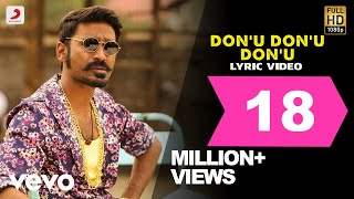 Maari - Don’U Don’U Don’U Lyric | Dhanush, Kajal Agarwal | Anirudh (2015)