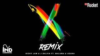 X Remix - Nicky Jam X J Balvin X Ozuna X Maluma (2018)
