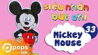 Hướng Dẫn Vẽ Chuột Mickey - How To Draw A Mickey Mouse (2015)